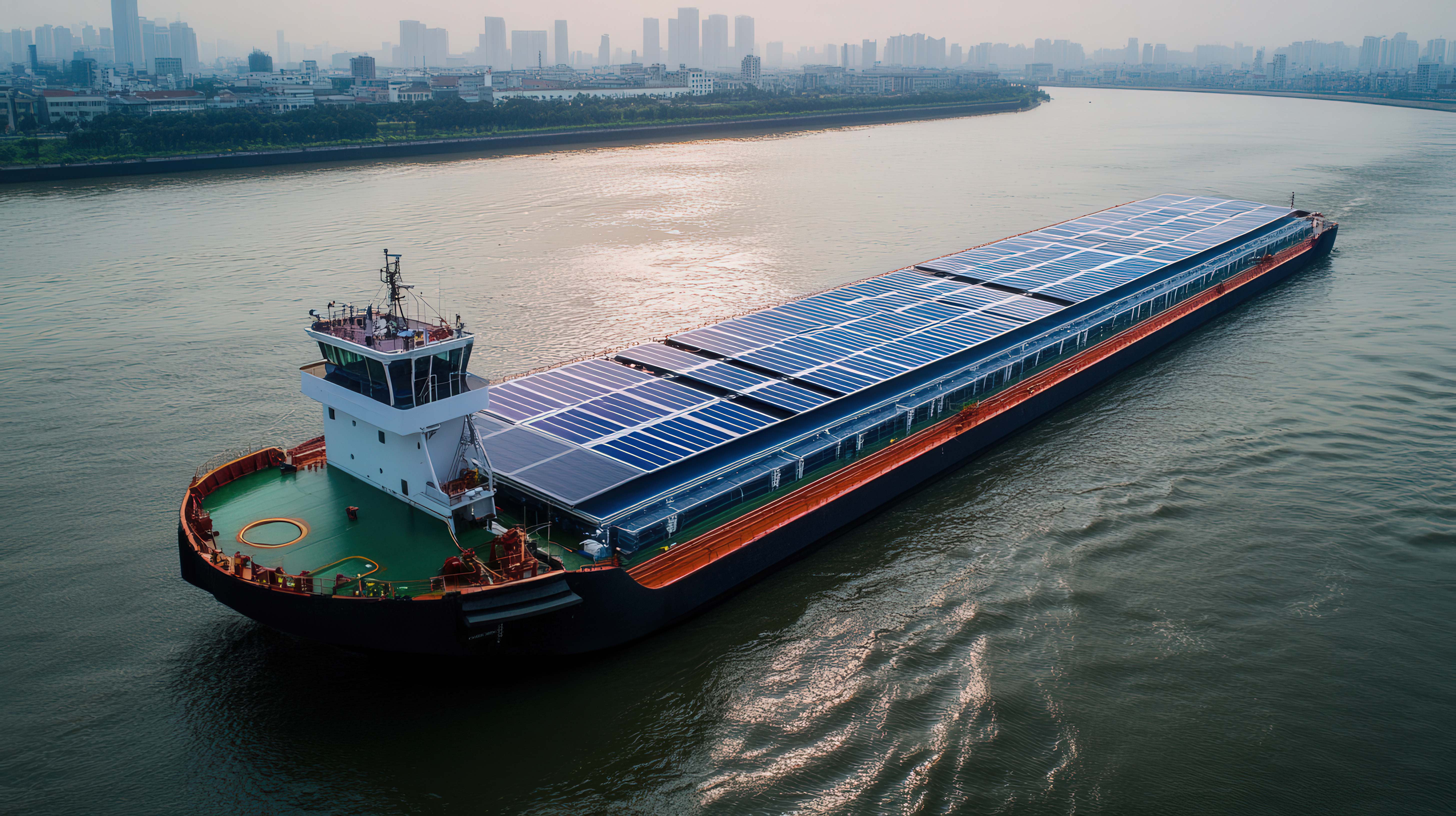 large cargo ship powered by solar panels sustainable maritime transport.jpg